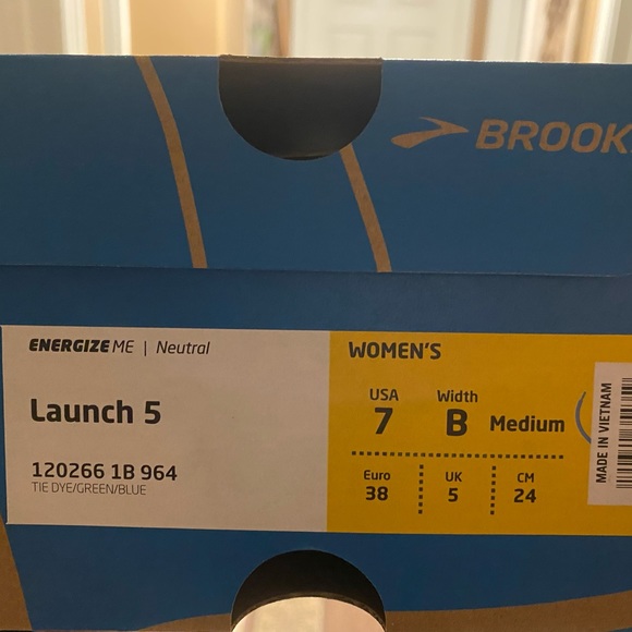 Brooks Tye Dye Launch 5 - Limited Edition - Picture 6 of 7